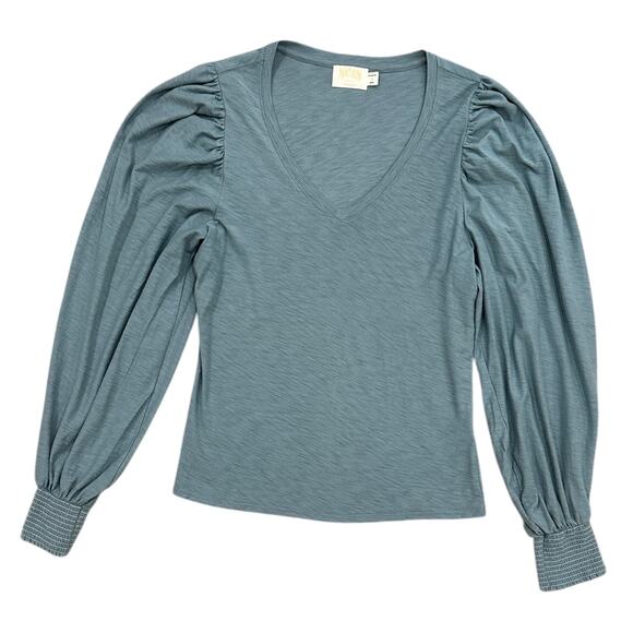 Nation LTD Tabitha Full Sleeve V Neck Top - Picture 2 of 7